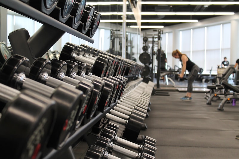 Modern gym at Kappad Beach Resort