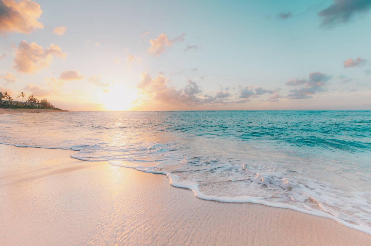 Kappad Beach — golden hour on the Arabian Sea